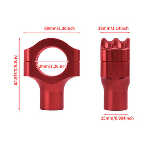 Motorcycles 1.25" Handlebar Risers Mount Clamp for Harley Honda Indian | HCmotorku