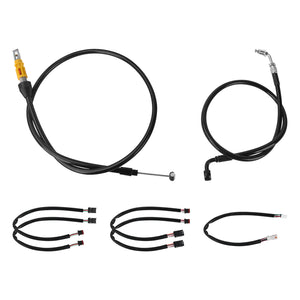 Brake Throttle Clutch Cable 15"-17" Handlebar for Harley Softail Breakout '25-Up丨HCmotorku