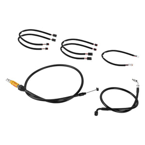 Brake Throttle Clutch Cable 15"-17" Handlebar for Harley Softail Breakout '25-Up丨HCmotorku