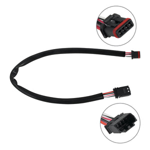 th037105 hcmotorku 12 14 handlebar brake throttle clutch cable kit softail 2026 chrome connector detail