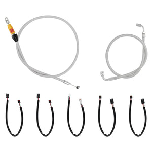 Brake Throttle Clutch Cable 15"-17" Handlebar for Harley Softail Breakout '25-Up丨HCmotorku