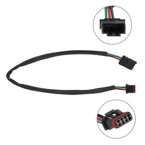 Black Extension Kit with Clutch Cable for Harley Softail '18-'24 | HCmotorku