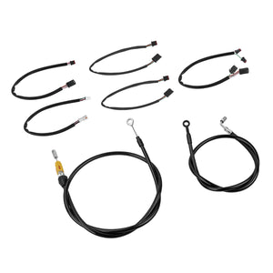 Black Extension Wire Cable Kit for Harley Low Rider ST '20-'24 | HCmotorku