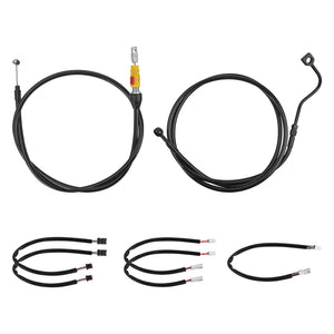 Extended Throttle and Brake Cable Kit for Harley Street Glide 2023.5-Up | HCmotorku