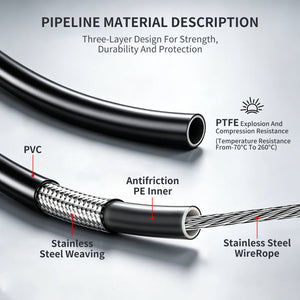 12-14" Handlebar Clutch Cable for Harley Road Glide 2021-2023 | HCmotorku