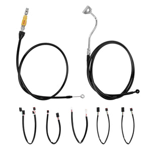 15-17" Handlebar Throttle Cable Brake Cable Set for Road King '21-'25 | HCmotorku