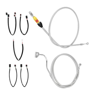 15-17" Handlebar Throttle Cable Brake Cable Set for Road King '21-'25 | HCmotorku