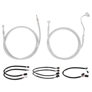 12-14" Handlebar Brake Wire and Throttle Cable for Road King '17-'20 | HCmotorku