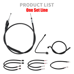 Extended Brake Wire and Throttle Cable Wiring Kit for Harley Nightster '22-Up | HCmotorku