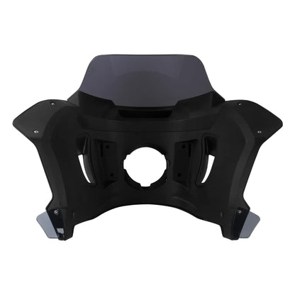 Gloss Black Motorcycle Fairing 8“ Windshield For Harley Low Rider ST EL DIABLO | HCmotorku