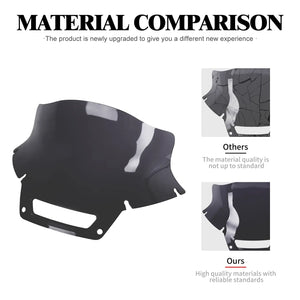 8.5" Performance Windshield Dark Smoke for Harley Low Rider ST 2022-2025 | HCmotorku