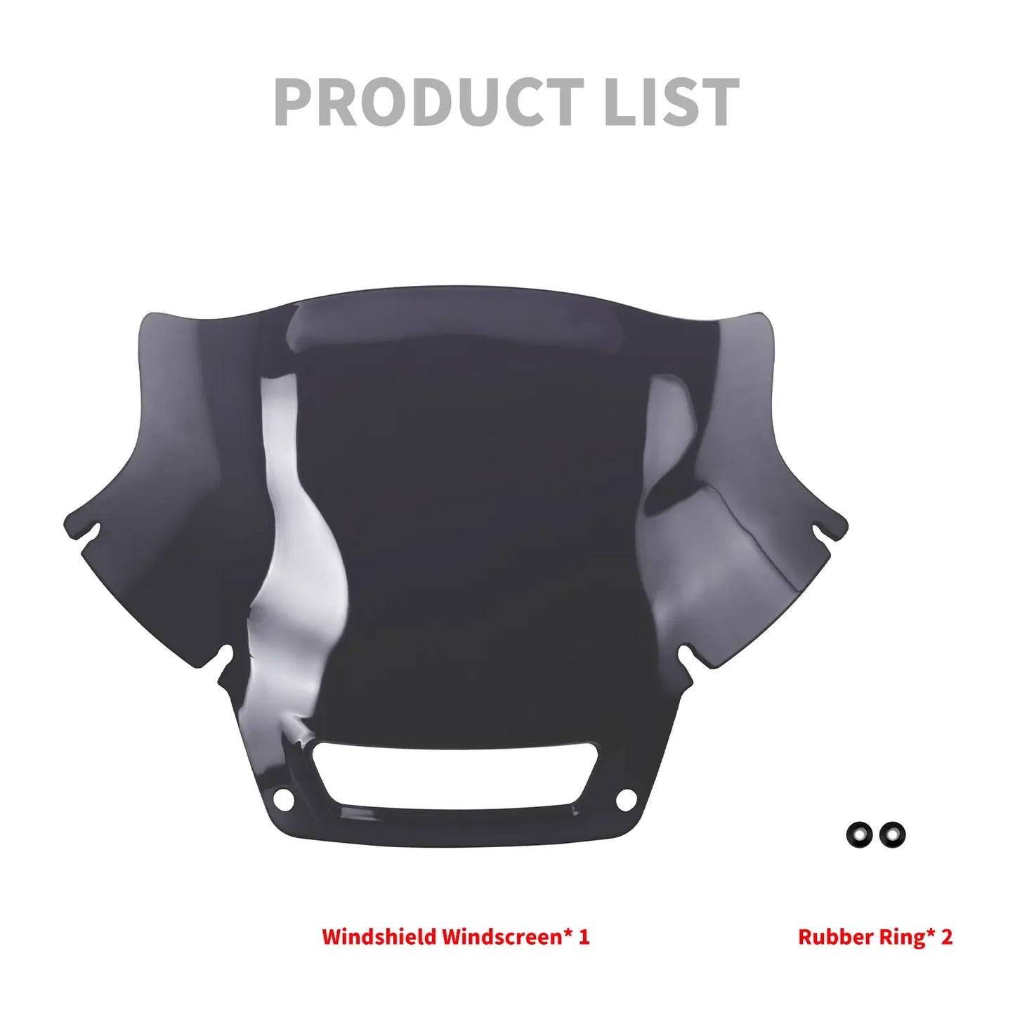 8.5" Performance Windshield Dark Smoke for Harley Low Rider ST 2022-2025 | HCmotorku