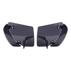 Adjustable Side Wind Deflectors Air Deflectors for Harley Touring Road Glide | HCmotorku