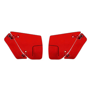 Adjustable Side Wind Deflectors Air Deflectors for Harley Touring Road Glide | HCmotorku