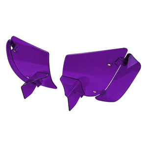 Adjustable Side Wind Deflectors Air Deflectors for Harley Touring Road Glide | HCmotorku