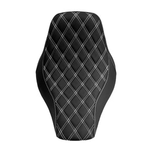 zhcr0006_HCmotorku Rear Fender & Seat For Harley Softail Breakout Rocker '08-'17 White