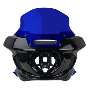 Front Fairing with Color Windshield & Side Deflector for Harley Softail | HCmotorku