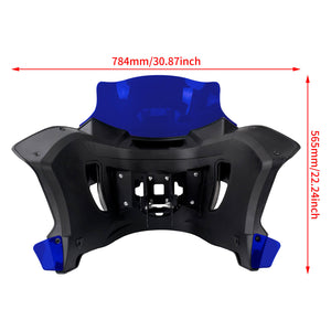 Front Fairing with Color Windshield & Side Deflector for Harley Softail | HCmotorku