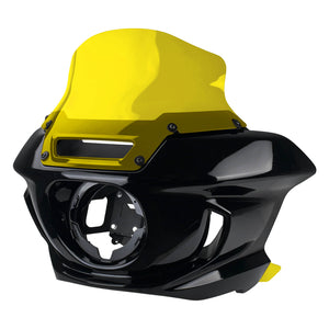 Front Fairing with Color Windshield & Side Deflector for Harley Softail | HCmotorku