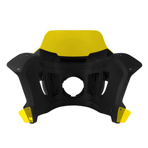zhfr0037 jg hcmotorku headlight fairing with windshield dyna 2016 yellow back