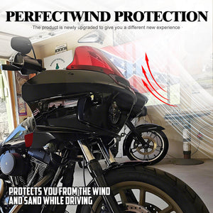 zhfr0038 jg hcmotorku headlight fairing with windshield dyna 2008 red effect