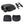 zhlu0031 jg hcmotorku razor tour trunk backrest rack kit harley touring 2015 black bundle