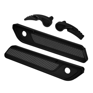 zhlu0048 jg hcmotorku saddlebag latch lid lifter covers street glide 2016 black angle